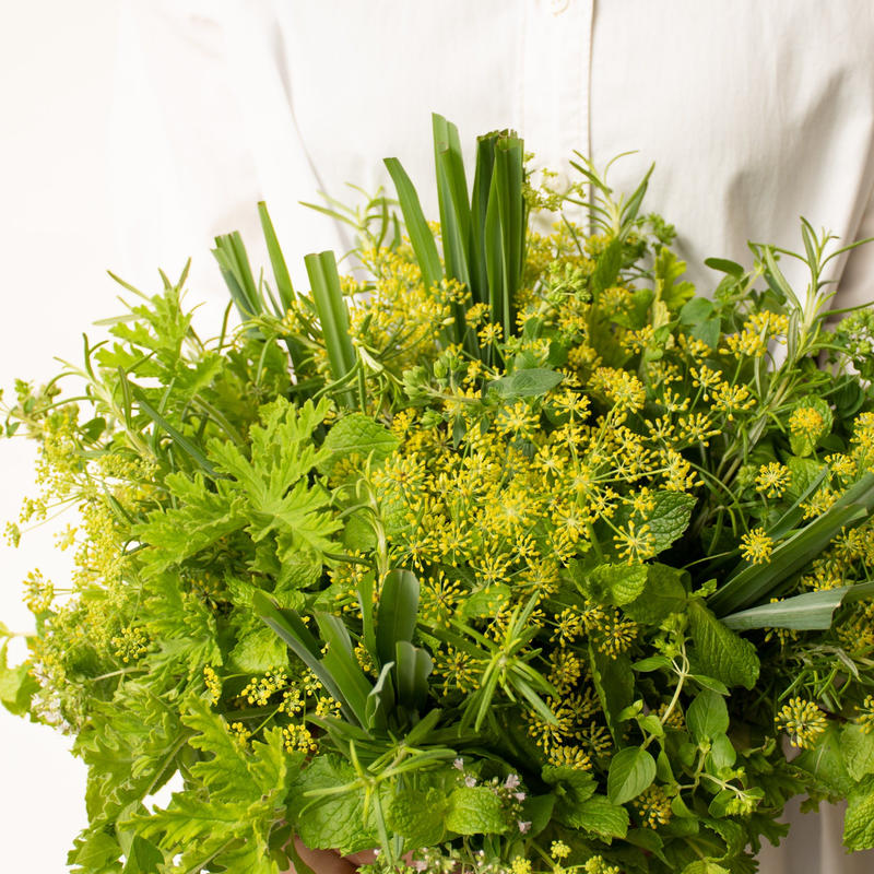 ピンクハウスハーブの花束 Www Chez L Habitant Com