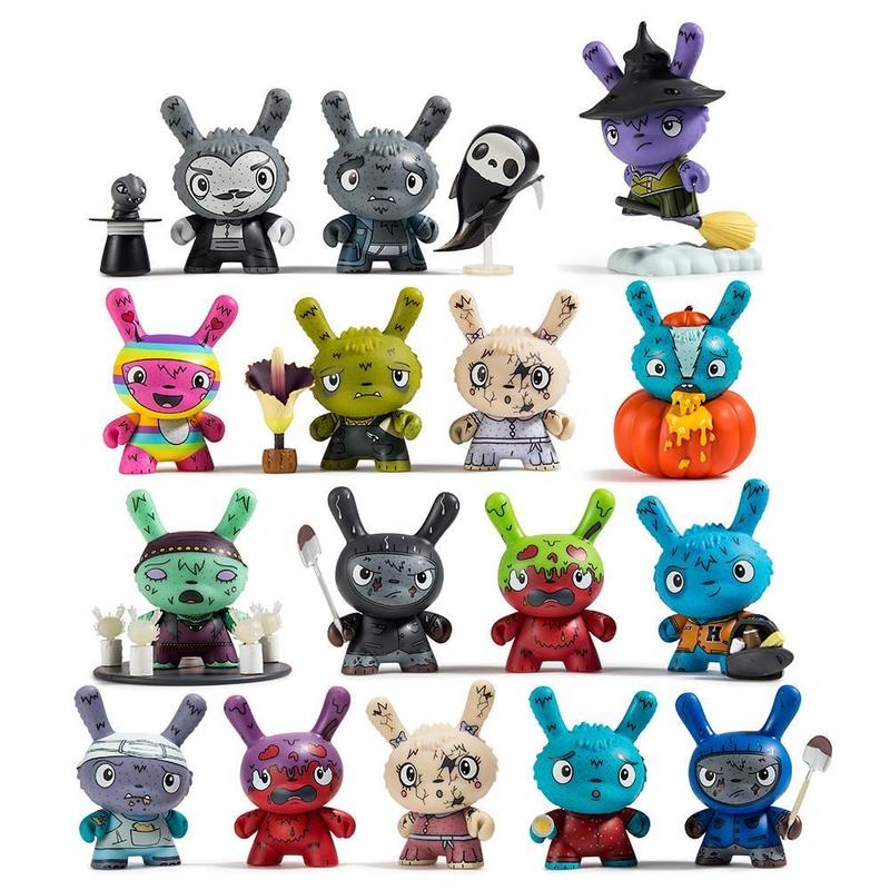 You Crack Me Up Kidrobot Scared Silly Dunny Vinyl Mini-Figure