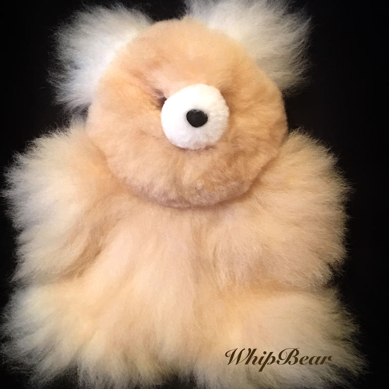 ホイップベアｍ ベビーアルパカ毛100 テディベア Whipbear