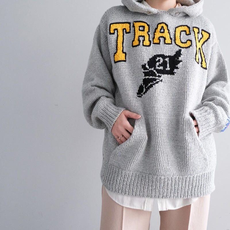 新素材新作 rice nine ten Hand Knit Hooded 23ss agapeeurope.org