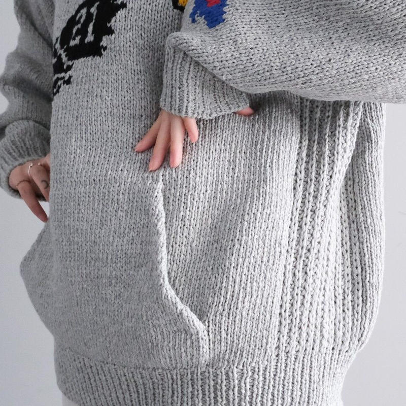 RICE NINE TEN】 HAND KNITTING SWEATER | www.ibnuumar.sch.id