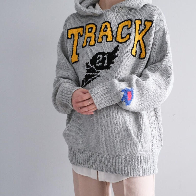 新素材新作 rice nine ten Hand Knit Hooded 23ss agapeeurope.org