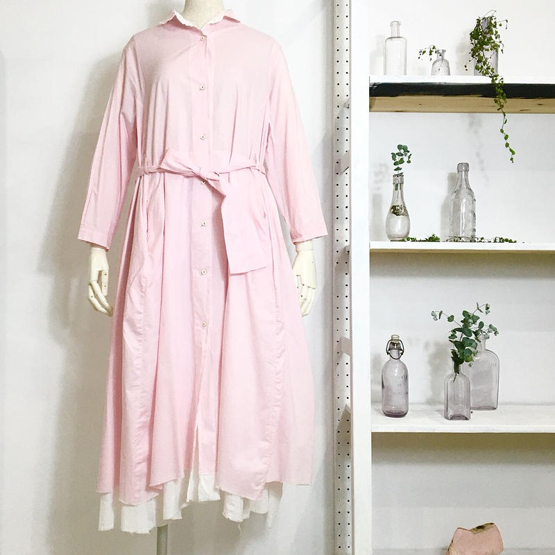 Lady Sコットンワンピース ローズピンク Hannohwessel 40 Etta