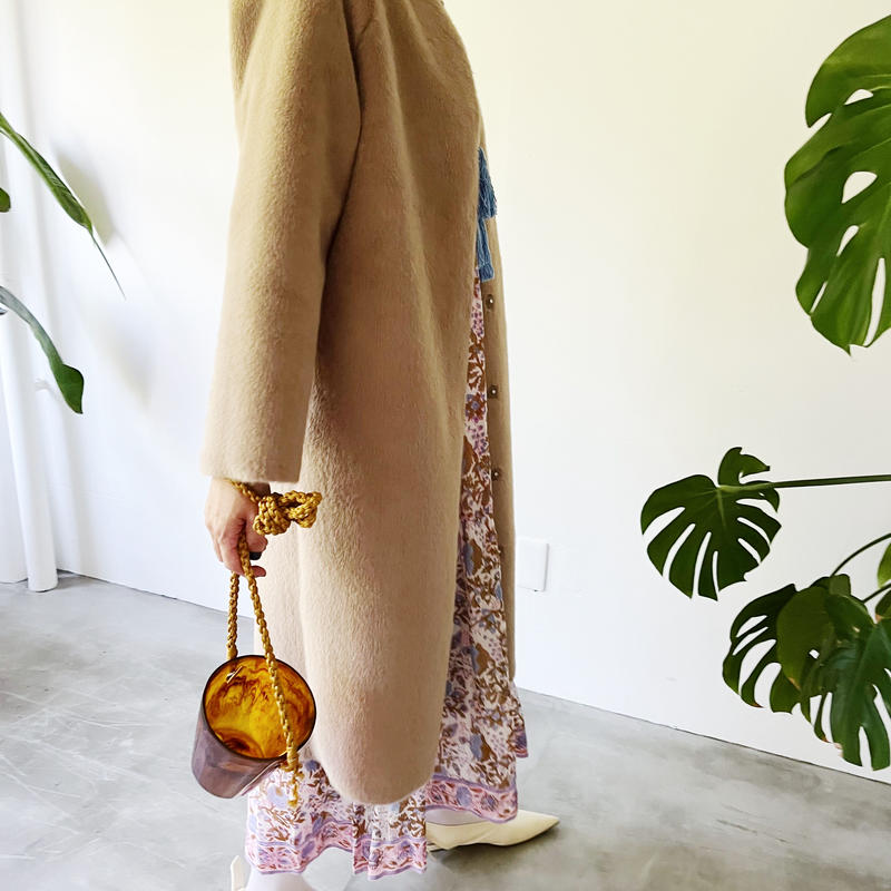 フェイクファー×ムートンロングコート(6224-572) | torrazzodonna フェイクファー×ムートンロングコート(6224-572) | torrazzodonna
