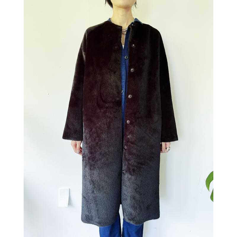 フェイクファー×ムートンロングコート(6224-572) | torrazzodonna フェイクファー×ムートンロングコート(6224-572) | torrazzodonna