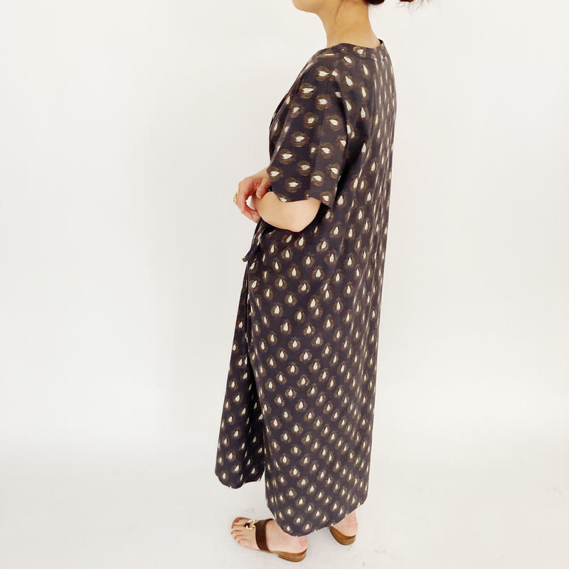 ブロックプリントワンピース 6212 497 Torrazzodonna Official