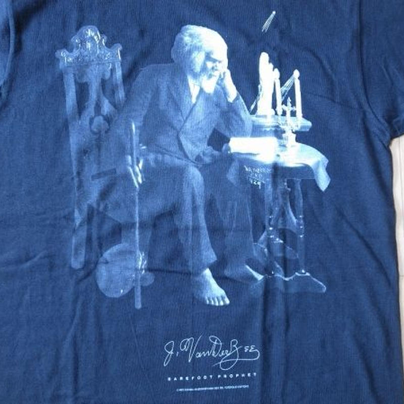 90 S Usa製 James Van Der Zee フォト Tシャツ M 黒 ジェームス