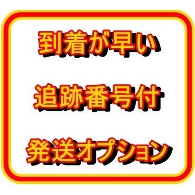 到着が早い 追跡番号付 発送オプション h co