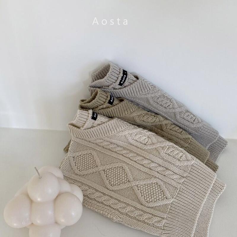 Aosta ニットベスト Toto Mart