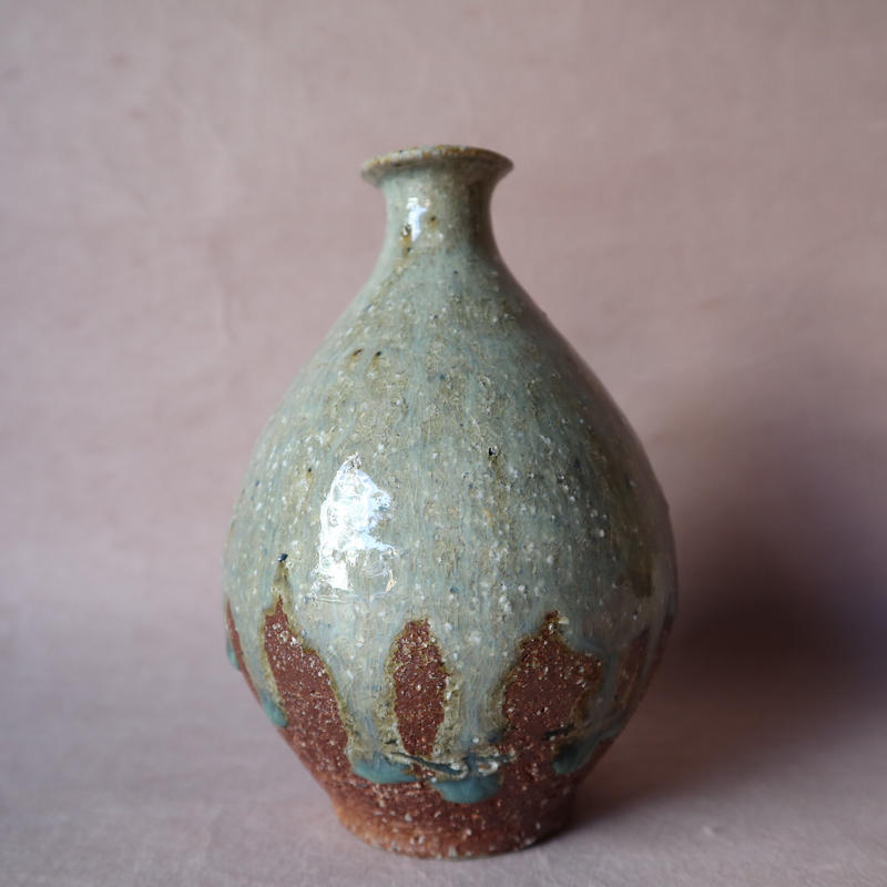 自然灰秞 徳利-