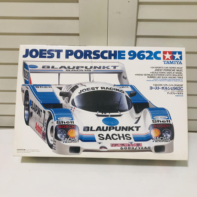 タミヤ模型 ヨースト ポルシェ 962c 1 24 Joest Porsche 962c スポ