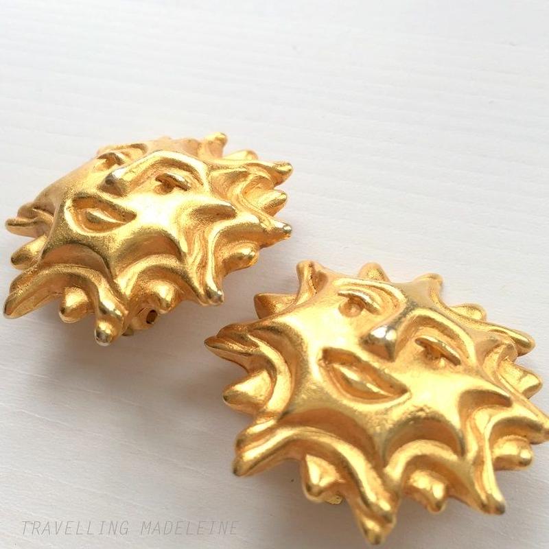 クリスチャンラクロワ イヤリング シルバー グレー ラインストーン 90