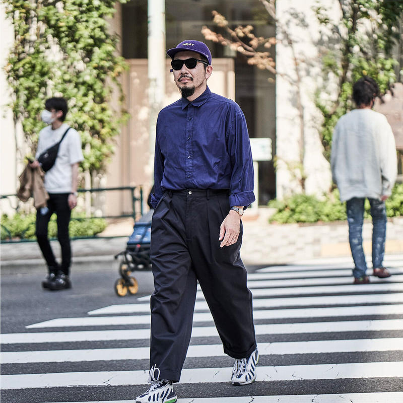 tapwater Cotton Chino Tuck Trousers チノ TapWater - Cotton Chino Tuck Trousers
