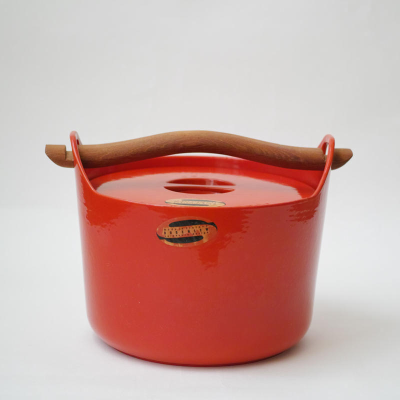 希少‼️ティモ・サルパネヴァ キャセロール 赤