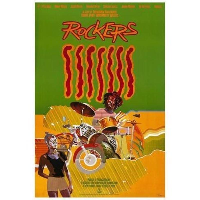 再入荷 超有名ジャマイカ映画 レアポスター直輸入 Rockers 有名アーティスト多数出演