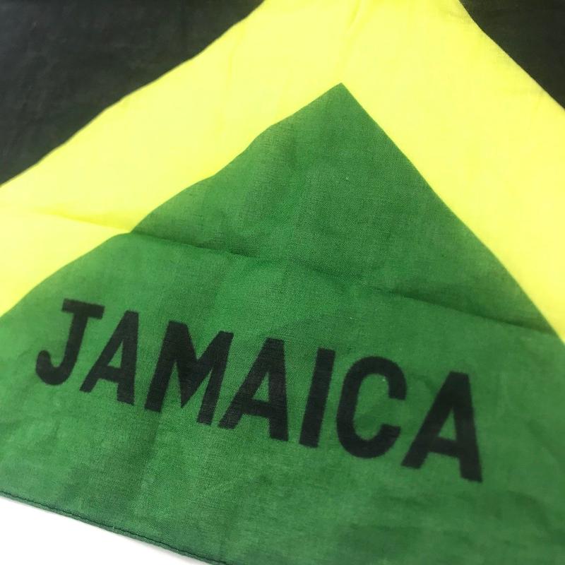 ジャマイカ直輸入 ジャマイカ国旗柄ハンカチ バンダナ レゲエとジャマイカグッズ Turt