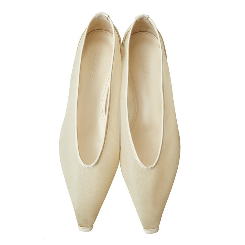 6/26まで値下げ clane SHEER FLAT PUMPS ブラック | dsmont.com