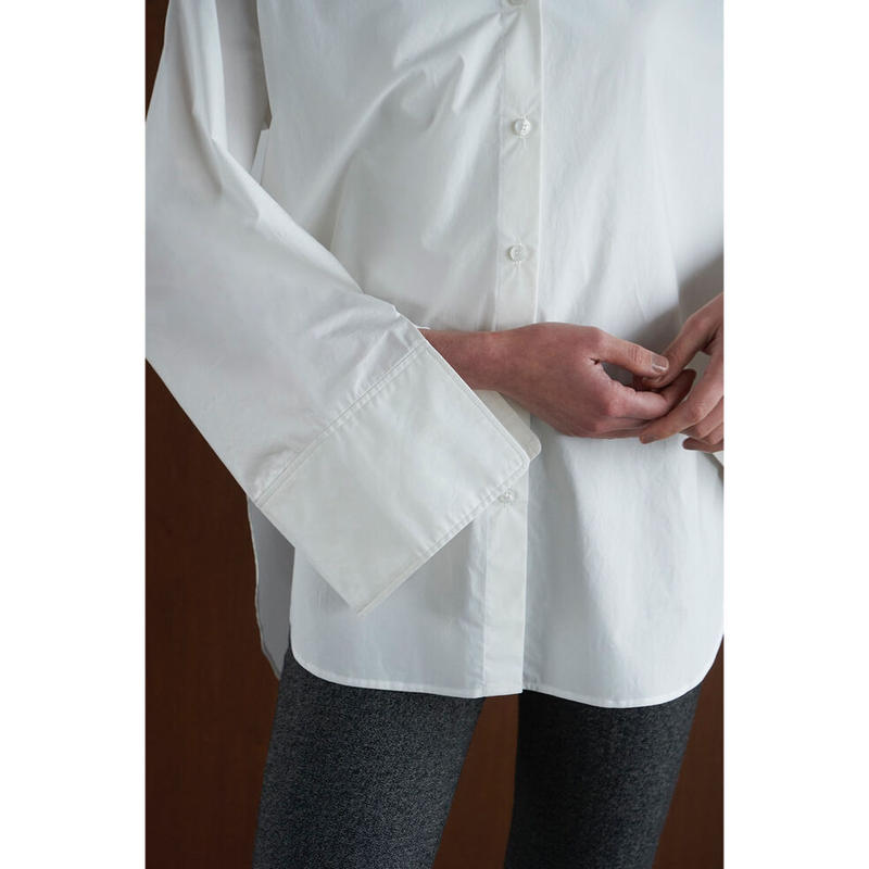 ヒート CLANE 22AW ROUND SLIT BELL SLEEVE SHIRT - シャツ/ブラウス