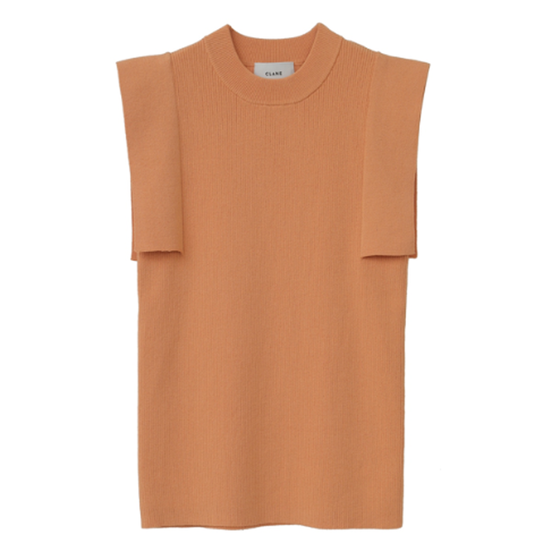 Clane クラネ Square Sleeve Knit スクエアスリーブニット T