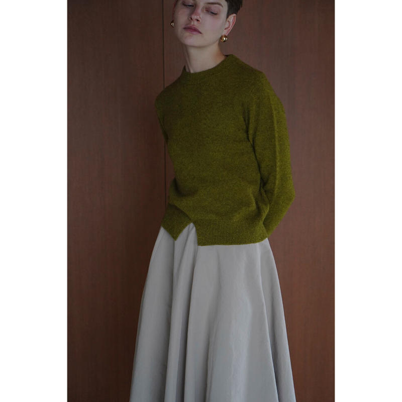 【CLANE】レイヤースリーブヤクニットトップス CLANE - レイヤー ヤクニット トップス - LAYER SLEEVE YAK KNIT