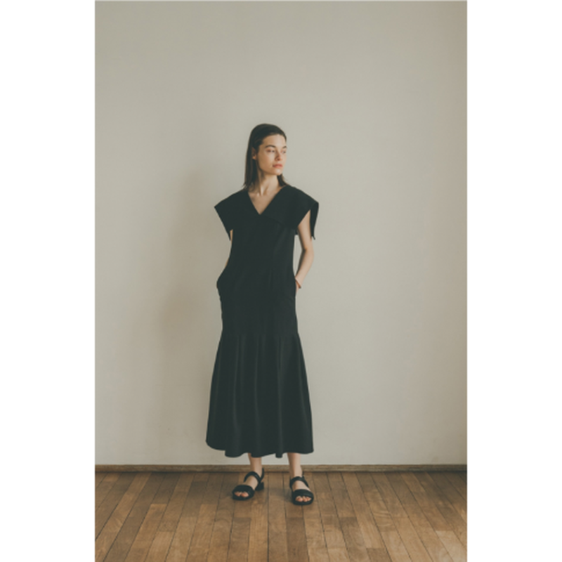 Clane クラネ ビックカラーワンピース Whirledpies Com