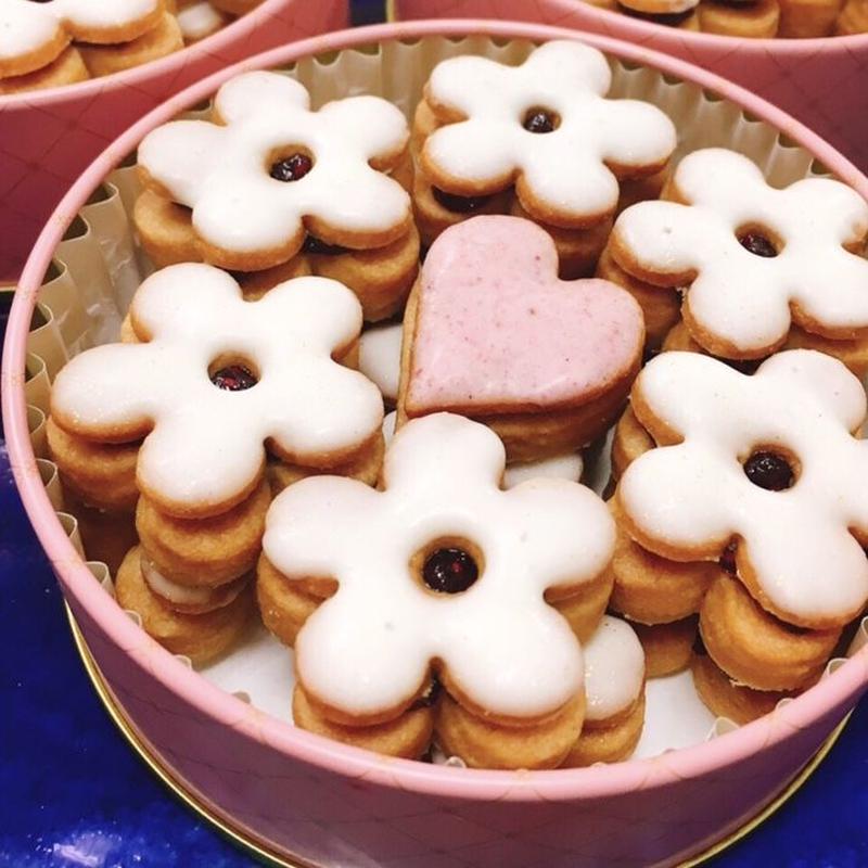 お花ジャムクッキー Happysugar