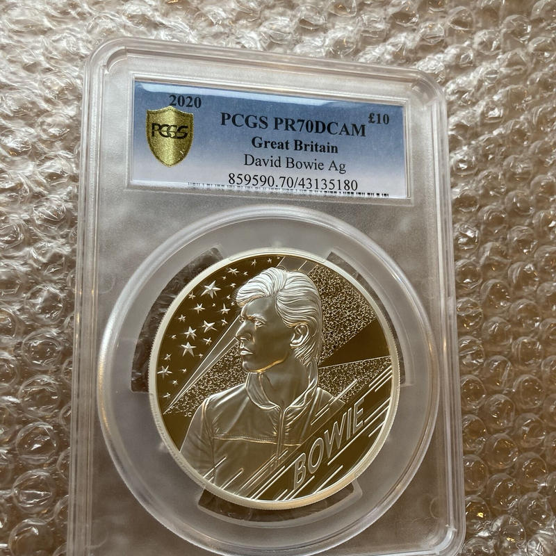 ★NGC★2020 PF7z0 UC イギリス 銀貨 10P デビットボウイ ☆NGC☆2020 PF7z0 UC イギリス 銀貨 10P デビットボウイ | Shop