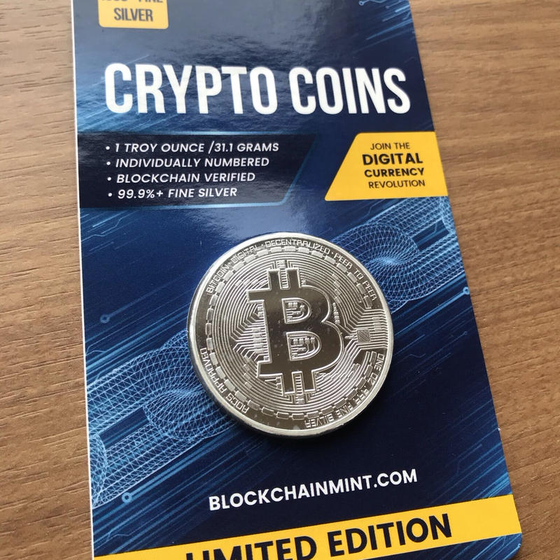 2020年 ビットコイン シルバー1オンス銀貨 チャド共和国