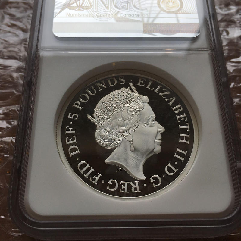 ウナとライオン1ドル銀貨 世界一美しいコインNGC69 【公式通販】