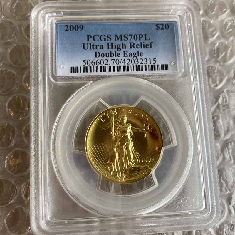 都内で 2009 アメリカ ダブルイーグル 金貨 1オンス PCGS MS 70 ...