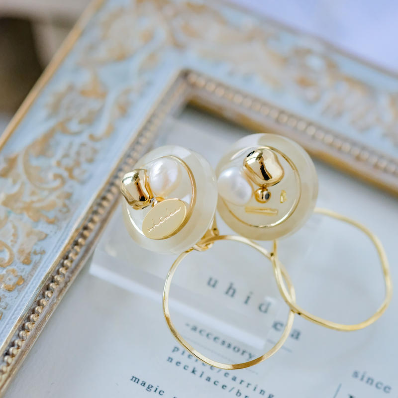 fua accessory 砂糖菓 ピアス