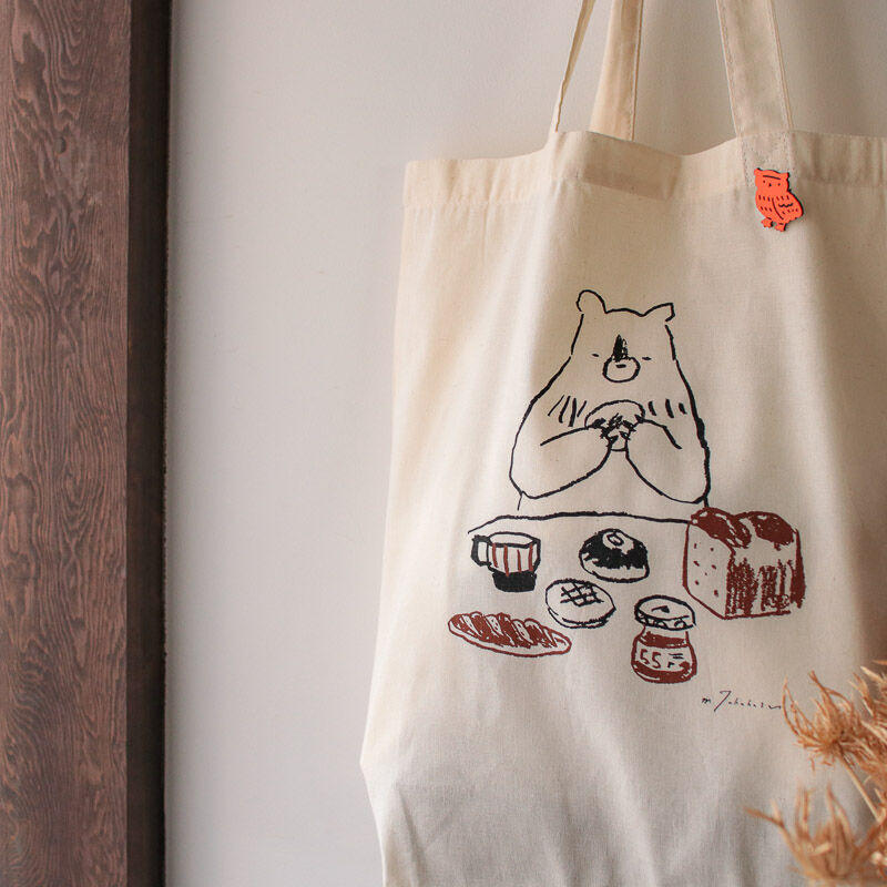 ボリス雑貨店　ヒグチユウコ くまのたまご　トレーナー ボリス雑貨店 ヒグチユウコ くまのたまご トレーナー