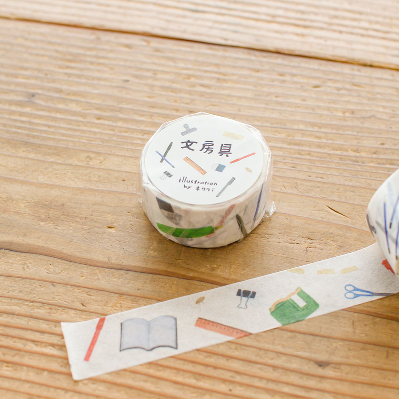 ネクタイ マスキングテープ 文房具 ひそかな雑貨屋 うみねこ社