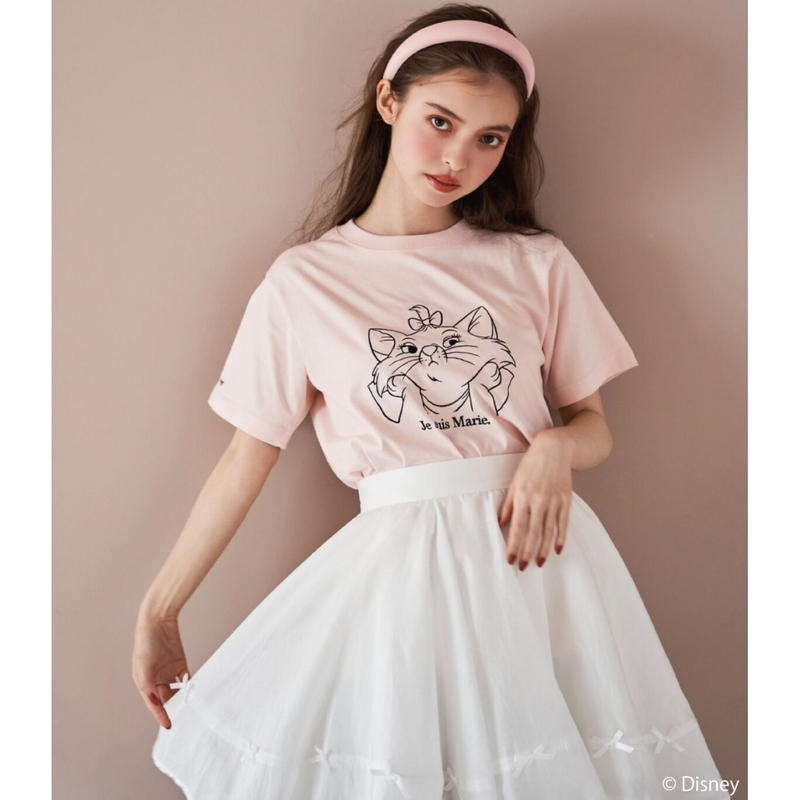 Disney ディズニー マリー ピンクtシャツ マリー Treat Urself
