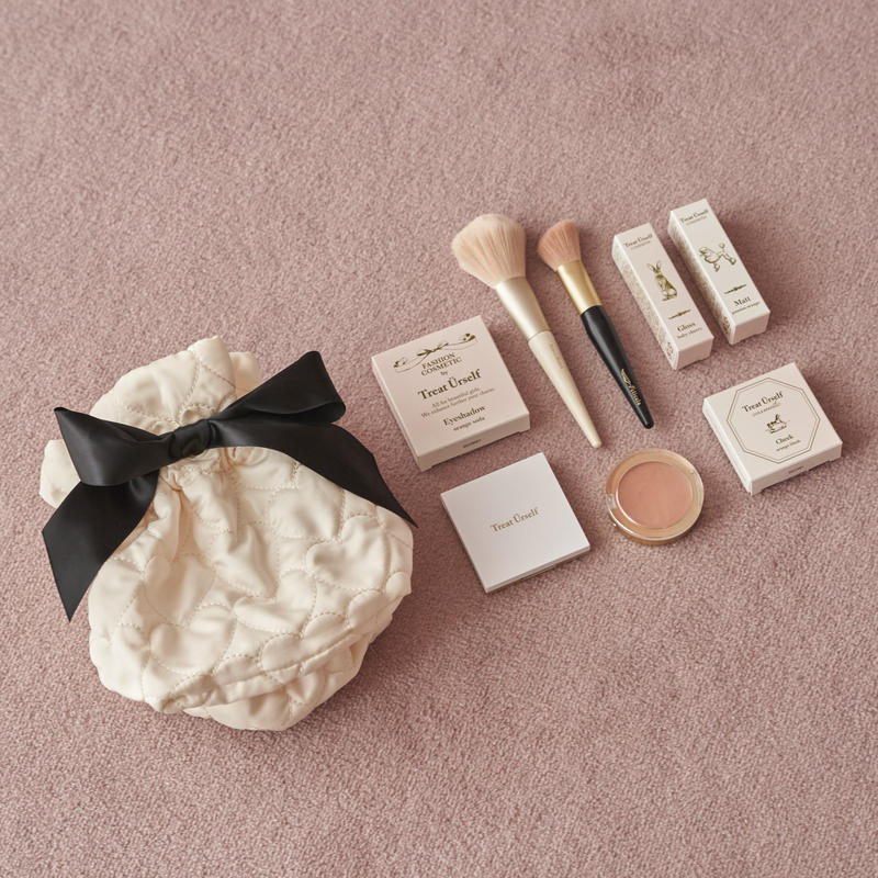 トリートユアセルフTreat Urself マフラー アイボリー トリート