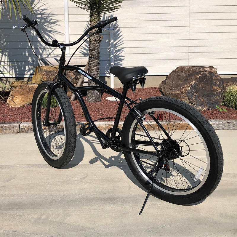 26インチビーチクルーザー ３ 0インチ極太タイヤ Buggs Bike Chibafor