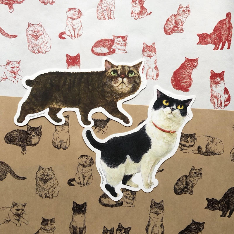 なまえのないねこ 包装紙 Uresica なまえのないねこ 包装紙 Uresica
