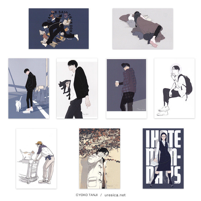 丹地陽子 めがね ポストカード Uresica 丹地陽子 めがね ポストカード Uresica