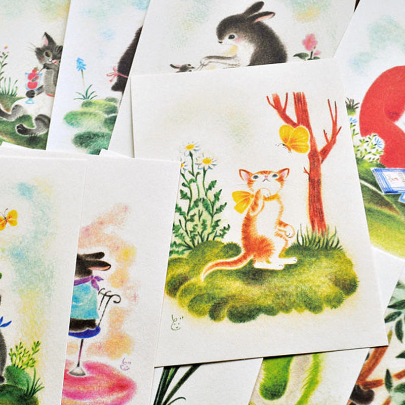 どいかや 動物ポストカード Uresica