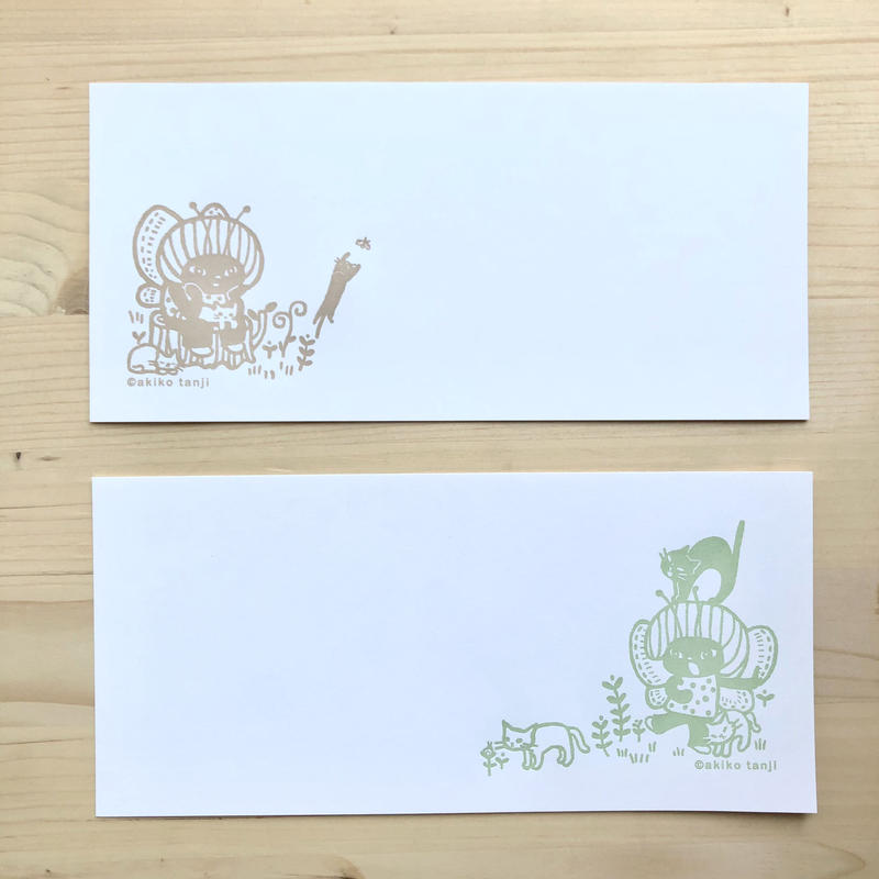 たんじあきこ 活版印刷 一筆箋 Uresica