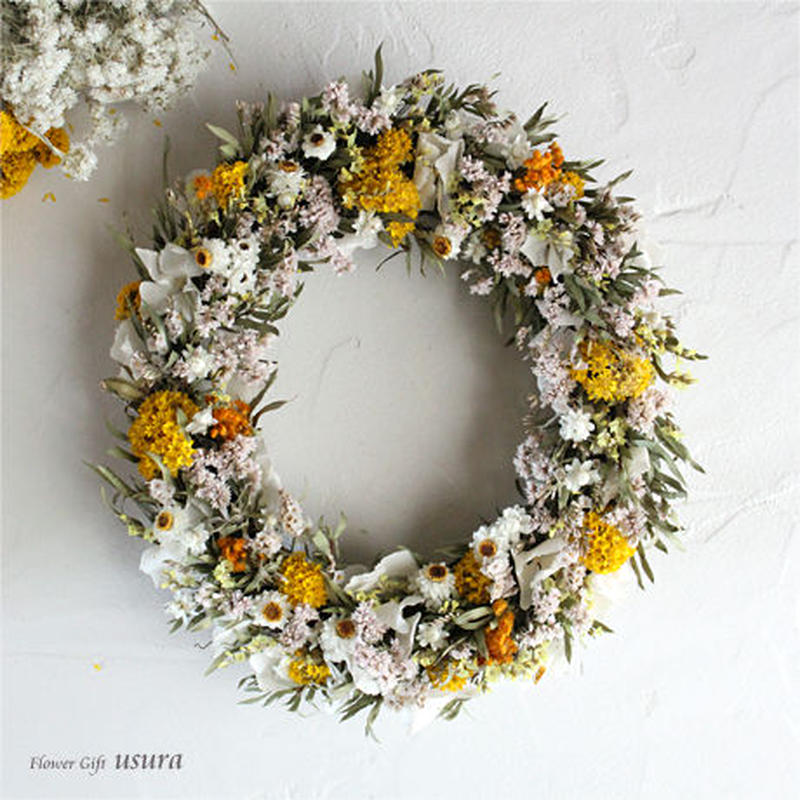 ミゼリコルド Misericorde ドライフラワーリース フラワーギフト ゆすら