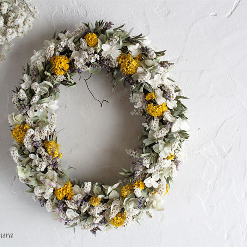 ラフィネ Raffine ドライフラワーリース フラワーギフト ゆすら