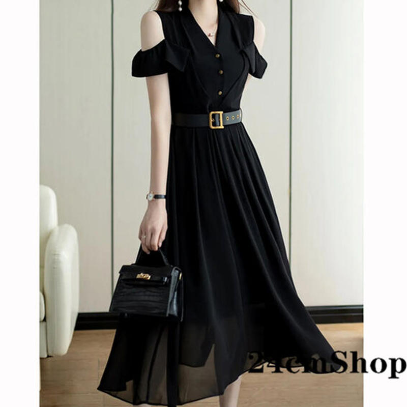 Onepiece 黒いワンピース 445 可愛い服量産型服通販24cmニヨンセンチ Onepiece 黒いワンピース 445 可愛い服量産型服通販24cmニヨンセンチ