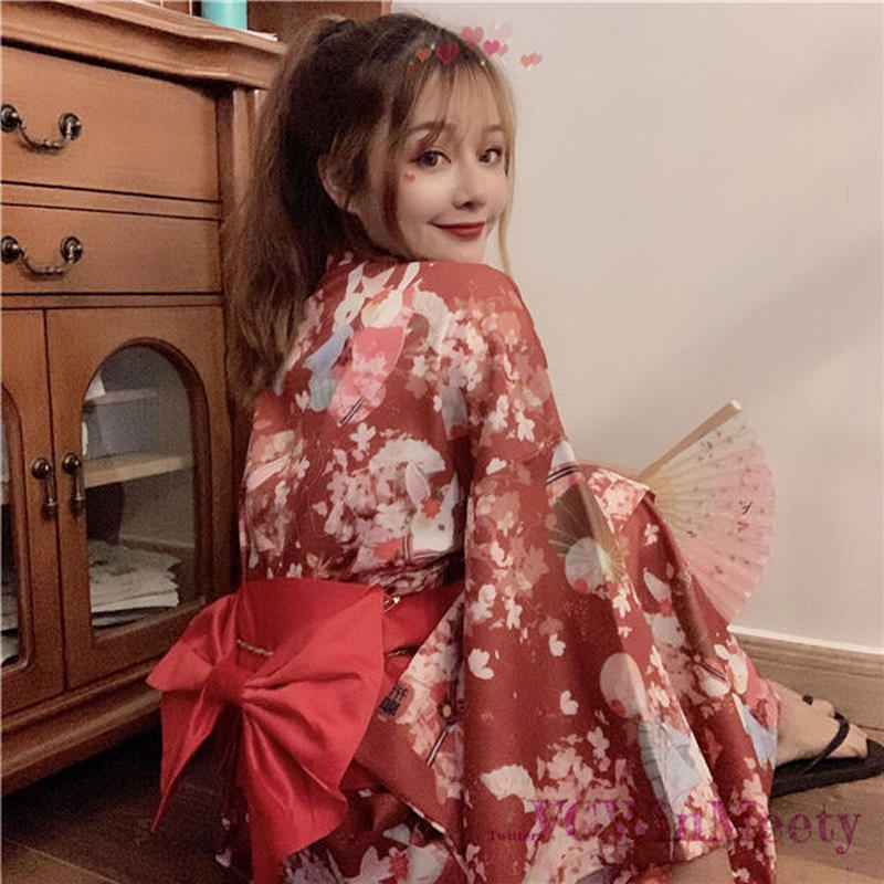 Onepiece ゆかた着物ワンピース 536 可愛い服量産型服通販24cmニヨンセンチ