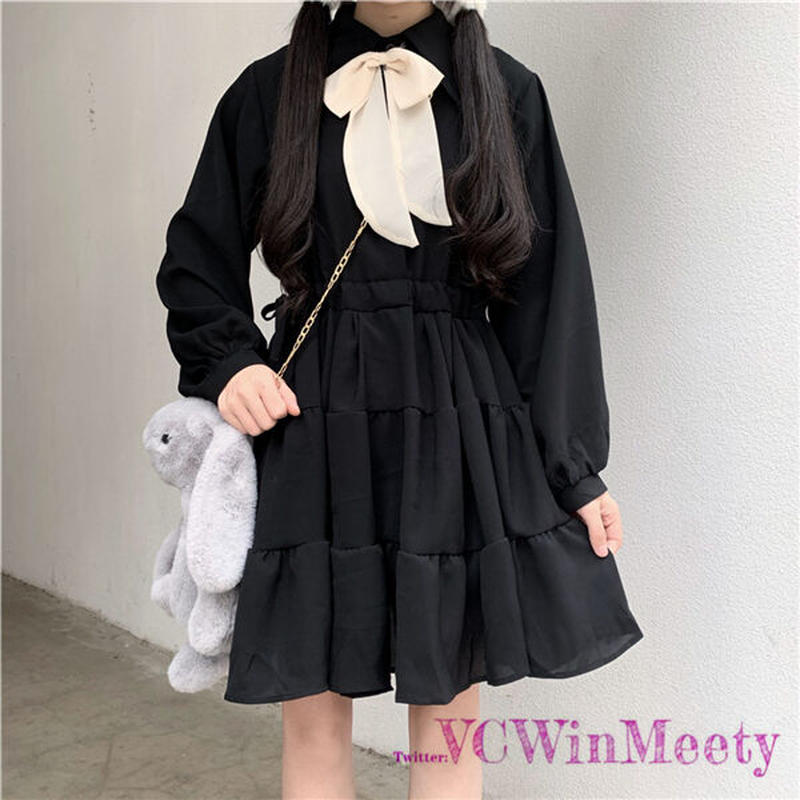 Onepiece リボンワンピース 538 可愛い服量産型服通販24cmニヨンセンチ