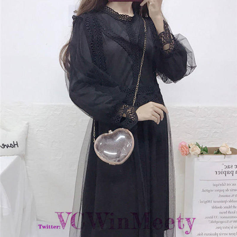 Onepiece レースのワンピース 312 可愛い服量産型服通販24cmニヨンセンチ Onepiece レースのワンピース 312 可愛い服量産型服通販24cmニヨンセンチ