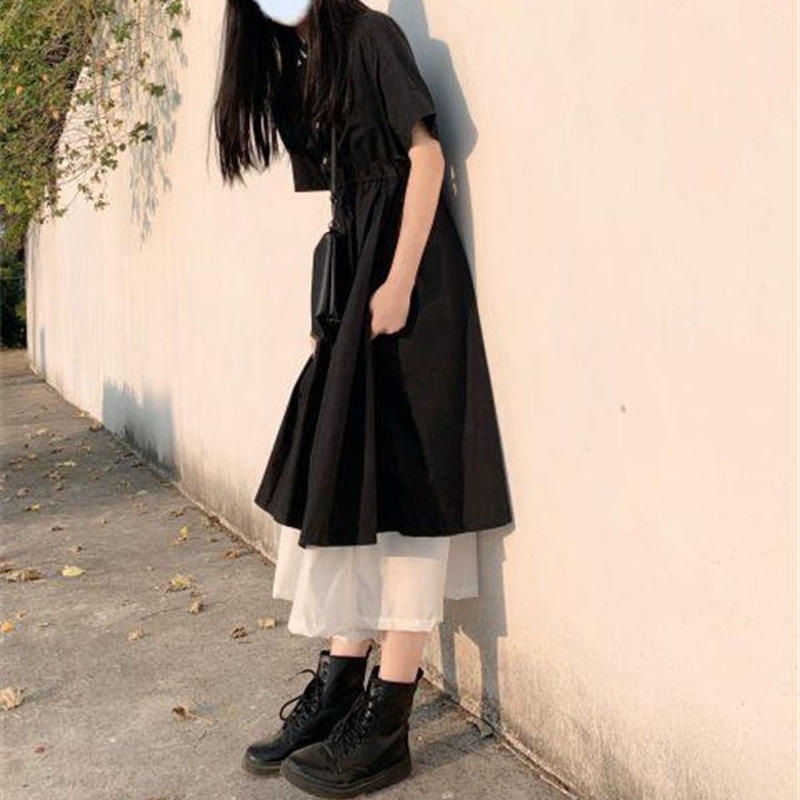 Onepiece 二色のワンピース 400 可愛い服量産型服通販24cmニヨンセンチ