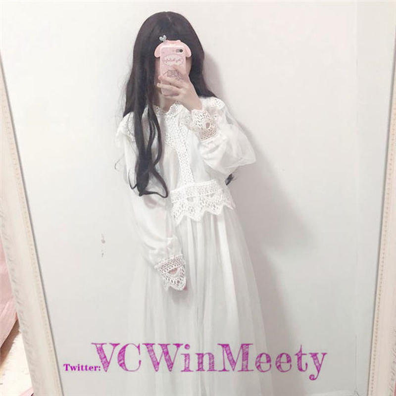 Onepiece レースのワンピース 312 可愛い服量産型服通販24cmニヨンセンチ Onepiece レースのワンピース 312 可愛い服量産型服通販24cmニヨンセンチ