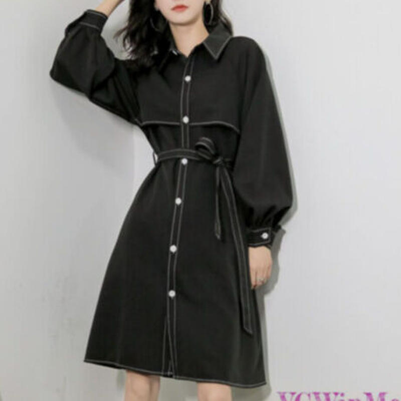 韓国ファッション黒いワンピース 769 可愛い服量産型服通販24cmニヨンセンチ