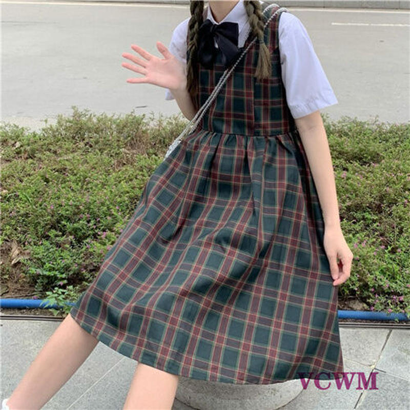 ブラウスとチェック柄ワンピ 9 可愛い服量産型服通販24cm